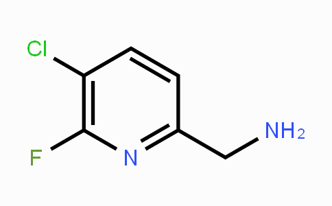 CAS No. 1256834-57-7, (5-Chloro-6-fluoropyridin-2-yl)methylamine