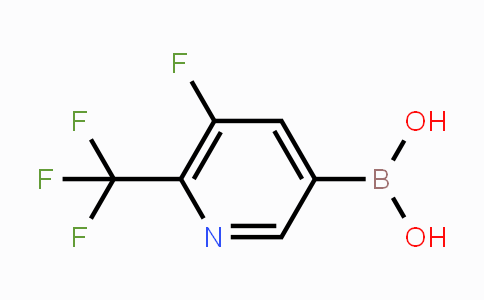 CAS No. 1701432-08-7, [5-Fluoro-6-(trifluoromethyl)pyridin-3-yl]boronic acid