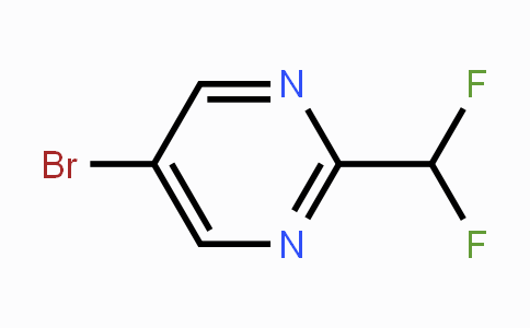 CAS No. 1256835-19-4, 5-Bromo-2-(difluoromethyl)pyrimidine