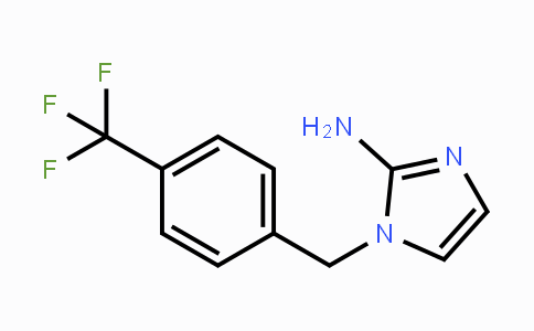 CAS No. 1178774-00-9, 1-(4-(Trifluoromethyl)benzyl)-1H-imidazol-2-amine