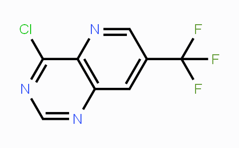 CAS No. 1256834-22-6, 4-Chloro-7-(trifluoromethyl)pyrido[3,2-d]pyrimidine