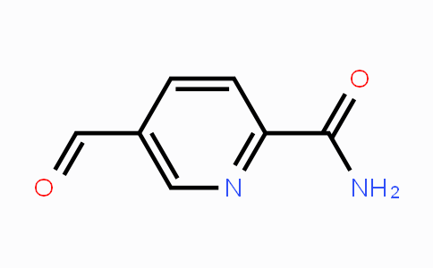 CAS No. 874279-12-6, 5-Formyl-pyridine-2-carboxylic acid amide