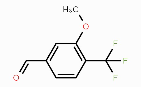 CAS No. 945003-38-3, 3-Methoxy-4-(trifluoromethyl)benzaldehyde