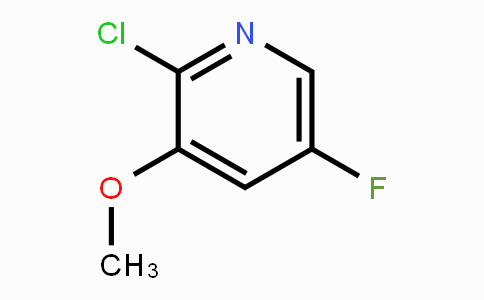 CAS No. 1097264-89-5, 2-Chloro-5-fluoro-3-methoxypyridine