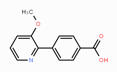 CAS No. 849757-80-8, 4-(3-Methoxypyridin-2-yl)benzoic acid
