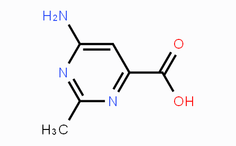CAS No. 933704-01-9, 6-Amino-2-methylpyrimidine-4-carboxylic acid