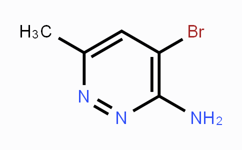 CAS No. 1260890-22-9, 4-Bromo-6-methylpyridazin-3-amine