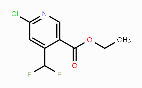 DY432053 | 1806784-69-9 | Ethyl 6-chloro-4-(difluoromethyl)nicotinate