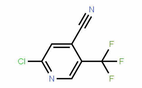 CAS No. 1260782-19-1, 2-Chloro-5-(trifluoromethyl)pyridine-4-carbonitrile