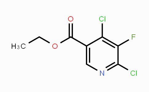 CAS No. 154012-17-6, 4,6-Dichloro-5-fluoro-nicotinic acid ethyl ester