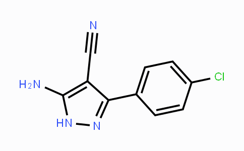 CAS No. 42754-62-1, 5-Amino-3-(4-chlorophenyl)-1H-pyrazole-4-carbonitrile