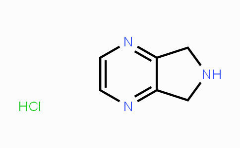 CAS No. 1255099-34-3, 6,7-Dihydro-5H-pyrrolo[3,4-b]pyrazine hydrochloride