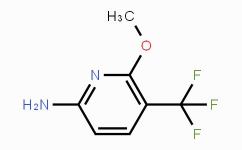 CAS No. 405160-57-8, 6-Methoxy-5-(trifluoromethyl)pyridin-2-amine