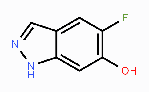 CAS No. 1082041-61-9, 5-Fluoro-1H-indazol-6-ol
