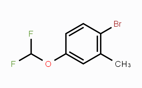 CAS No. 1021172-76-8, 2-Bromo-5-difluoromethoxytoluene
