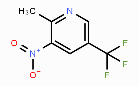 CAS No. 1211537-69-7, 2-Methyl-3-nitro-5-(trifluoromethyl)pyridine