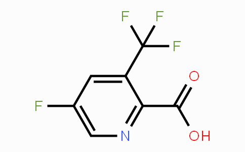 CAS No. 1211584-31-4, 5-Fluoro-3-(trifluoromethyl)picolinic acid
