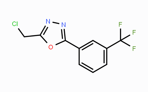 CAS No. 944897-58-9, 2-Chloromethyl-5-(3-trifluoromethyl-phenyl)-[1,3,4]oxadiazole