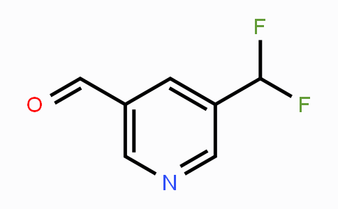 CAS No. 1211583-76-4, 5-(Difluoromethyl)nicotinaldehyde