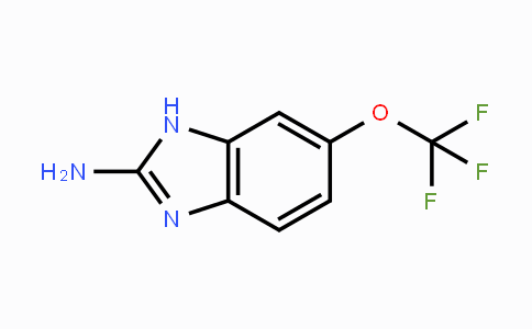 CAS No. 132877-27-1, 6-(Trifluoromethoxy)-1H-benzo[d]imidazol-2-amine