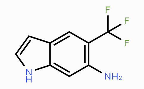 CAS No. 873055-24-4, 5-(Trifluoromethyl)-1H-indol-6-amine
