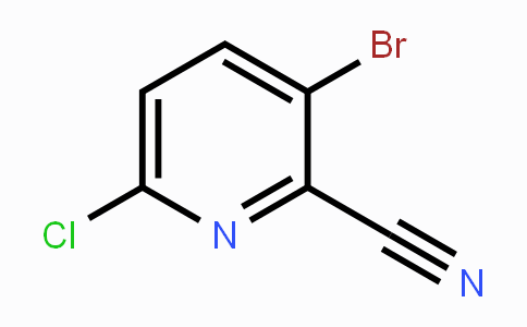 CAS No. 1053659-39-4, 3-Bromo-6-chloropicolinonitrile