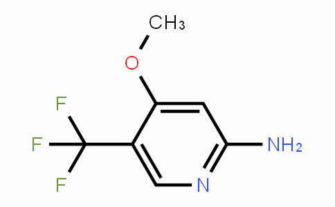 CAS No. 1227571-99-4, 4-Methoxy-5-(trifluoromethyl)pyridin-2-amine