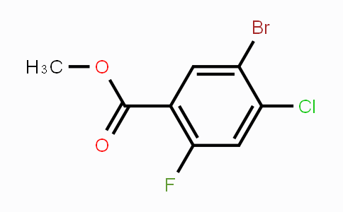 CAS No. 951884-02-9, Methyl 5-bromo-4-chloro-2-fluorobenzoate