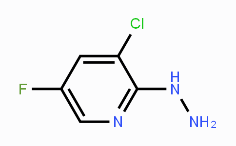 CAS No. 1388037-08-8, 3-Chloro-5-fluoro-2-hydrazinylpyridine