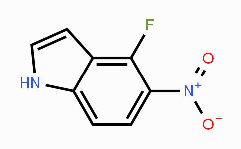 CAS No. 1003858-69-2, 1H-Indole, 4-fluoro-5-nitro-