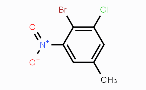 CAS No. 19128-49-5, 2-Bromo-1-chloro-5-methyl-3-nitrobenzene