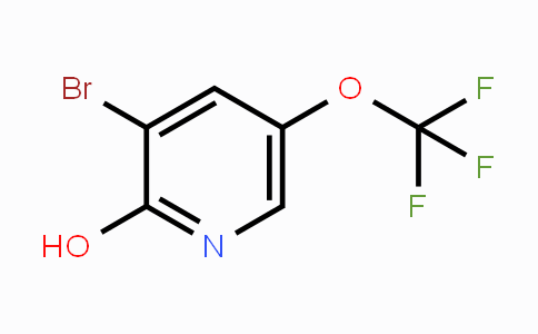 CAS No. 1361837-97-9, 3-Bromo-5-trifluoromethoxy-pyridin-2-ol