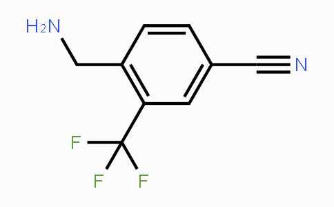 CAS No. 1141894-75-8, 4-(Aminomethyl)-3-(trifluoromethyl)benzonitrile
