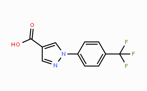 CAS No. 1260740-53-1, 1-[4-(Trifluoromethyl)phenyl]pyrazole-4-carboxylic Acid