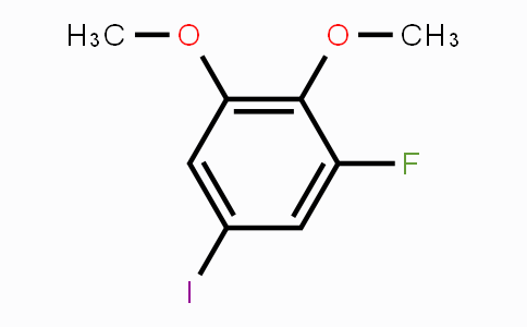 CAS No. 1804420-17-4, 1,2-Dimethoxy-3-fluoro-5-iodobenzene