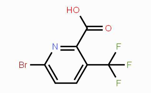 CAS No. 1211587-89-1, 6-Bromo-3-(trifluoromethyl)picolinic acid
