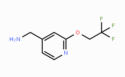 CAS No. 561297-93-6, (2-(2,2,2-Trifluoroethoxy)pyridin-4-yl)methanamine