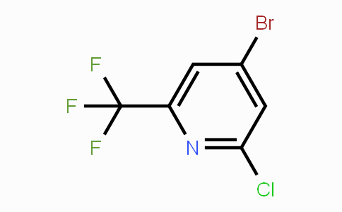 CAS No. 1196153-93-1, 4-Bromo-2-chloro-6-(trifluoromethyl)pyridine