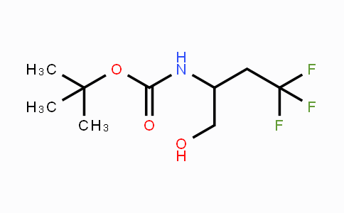 454170-50-4 | tert-Butyl (4,4,4-trifluoro-1-hydroxybutan-2-yl)carbamate