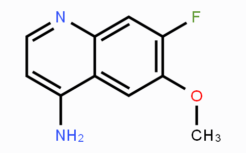 CAS No. 1564701-46-7, 7-Fluoro-6-methoxyquinolin-4-amine