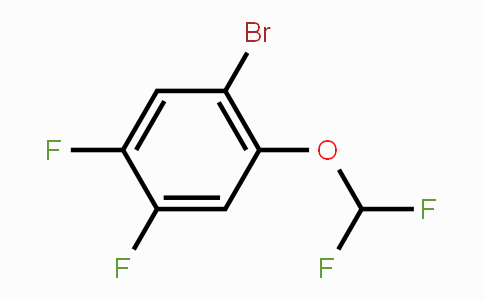 CAS No. 1242258-46-3, 1-Bromo-2-(difluoromethoxy)-4,5-difluorobenzene