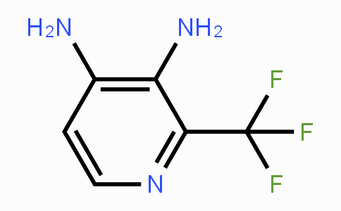 CAS No. 1227581-91-0, 2-(Trifluoromethyl)pyridine-3,4-diamine