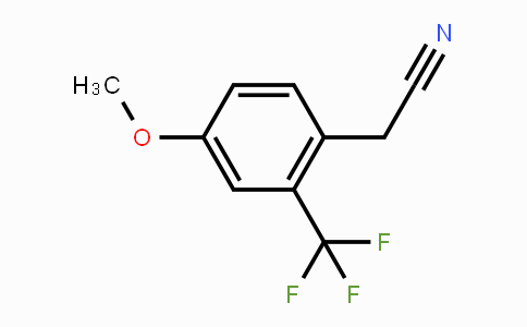 CAS No. 916420-88-7, 4-Methoxy-2-(trifluoromethyl)phenylacetonitrile