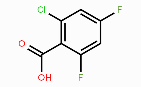 CAS No. 1242339-67-8, 2-Chloro-4,6-difluorobenzoic acid