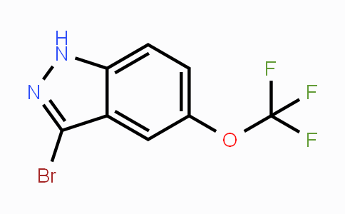 CAS No. 1346521-23-0, 3-Bromo-5-trifluoromethoxy-1H-indazole