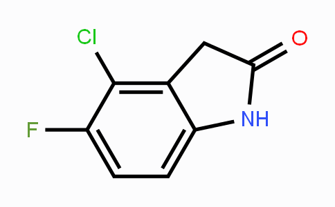 CAS No. 103585-71-3, 4-Chloro-5-fluoroindolin-2-one
