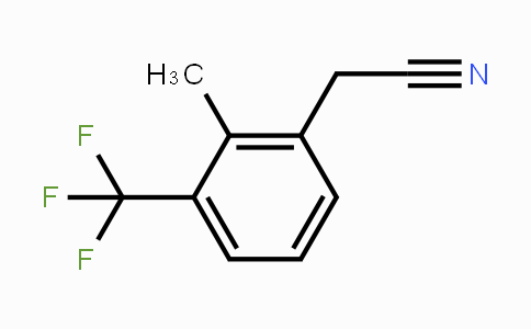 CAS No. 1000515-00-3, 2-(2-Methyl-3-(trifluoromethyl)phenyl)acetonitrile