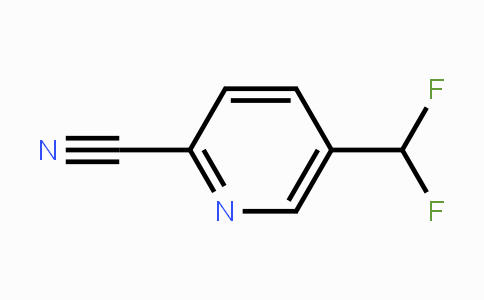 CAS No. 1211540-57-6, 5-(Difluoromethyl)-2-pyridinecarbonitril