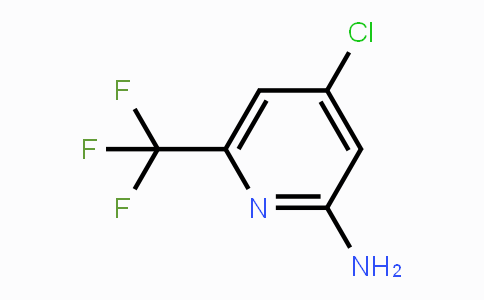 CAS No. 117519-06-9, 4-Chloro-6-(trifluoromethyl)pyridin-2-amine