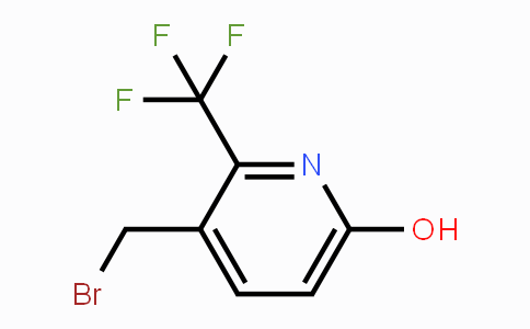 CAS No. 1227571-91-6, 3-Bromomethyl-6-hydroxy-2-(trifluoromethyl)pyridine